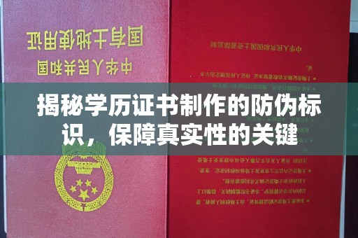 运河揭秘学历证书制作的防伪标识，保障真实性的关键